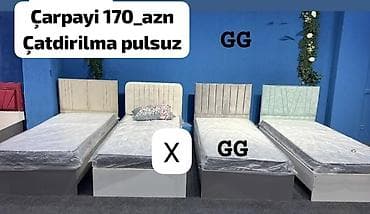 tek krafat: Tək nəfərlik çarpayılar – sadə və funksional dizayn. Xüsusiyyətlər: - — 1