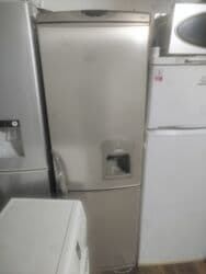 Mikserlər: İşlənmiş 2 qapılı LG Soyuducu Satılır, rəng - Gümüşü, Dispenserli — 1