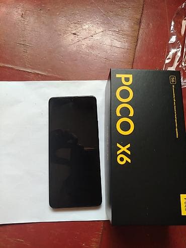 z fold 3: Poco X6, 256 GB, rəng - Qara — 1