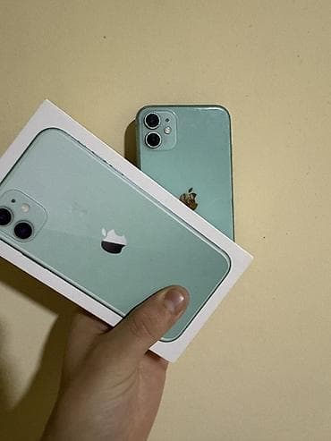 ayfon 10 x: IPhone 11, Yaşıl, Face ID — 1