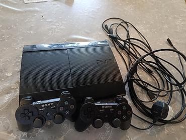 Sony PlayStation 3 Super Slim tam işlək vəziyyətdə içində 50 yə yaxın lalafo.az -da Sony PlayStation 3 Super Slim tam işlək vəziyyətdə içində 50 yə yaxın