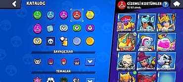 bas: Brawl Stars hesabı - Kupa yolu: 64,421 - Prestij səviyyəsi: 31 - — 5