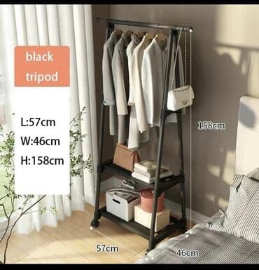 вешалка напольная для одежды: Koridor dolabı😍 🔺Ölçü: 80x26x153 sm-4 mərtəbə,45 azn. 80x26x168 sm - 5 — 10