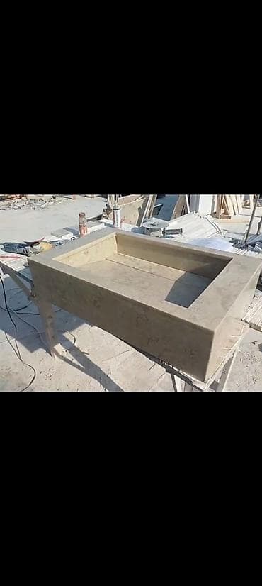 acar seti: Mərmər lavabo və stolüstü – fərdi ölçü və dizaynda - Material: təbii — 6