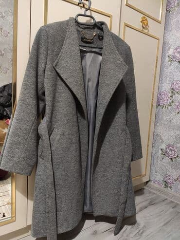 qaqa geyimi: Palto, M, rəng - Boz — 2