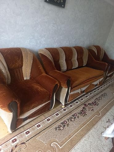 kilim mebel stol stul: Б/у, Диван, Нет кредита, Азербайджан — 1