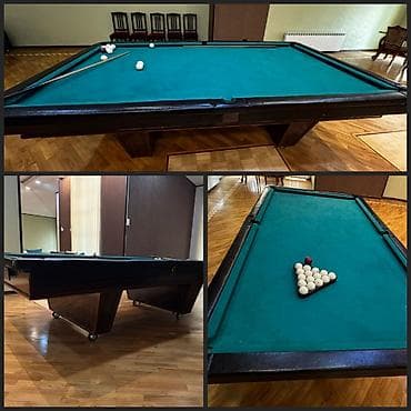 bilyard satışı: Endirim edildi. Bilyard masa satılır. Qiymet 450 azn.Unvan: Genclik — 1