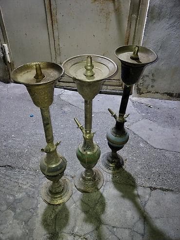 Aksesuarlar: Sulu qəlyan 6 ya 7 ədəddir əl gəzdirmək lazımdır işlək qəlyannan da — 1