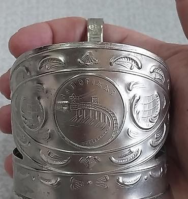 ucuz esyalar: Stəkanlar, rəng - Gümüşü, SSRİ — 10