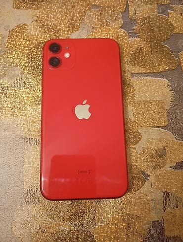 IPhone 11, 128 GB, Qırmızı, Face ID