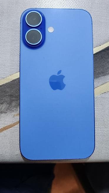 IPhone 16, 128 GB, Göy, Barmaq izi, Face ID, Sənədlərlə lalafo.az -da IPhone 16, 128 GB, Göy, Barmaq izi, Face ID, Sənədlərlə