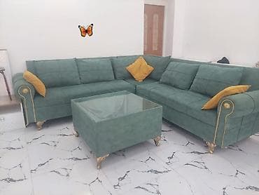 dvux spalni kravat: SAMİRƏ🦋 Künc divan Pufiki ilə birgə 390₼ Divan 2.60/260 ölçü.Hər iki — 1