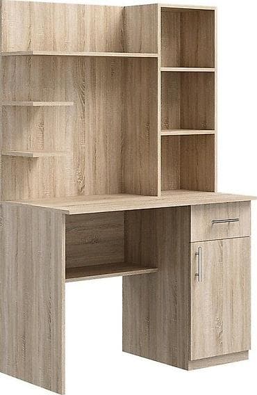 döş stolu: Dördbucaq masa, Stulsuz, Polkalı, Siyirməli, Türkiyə, Mat laminat — 4