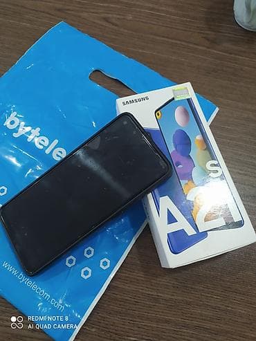 Samsung Galaxy A21S, 32 GB, rəng - Mavi, İki sim kartlı