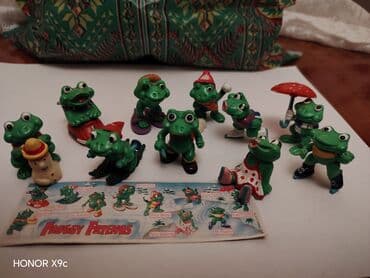 oyuncaq gitara: Kinder Surpriz 1992 ci illərin oyuncağları tam ideal veziyətdə tam set — 2