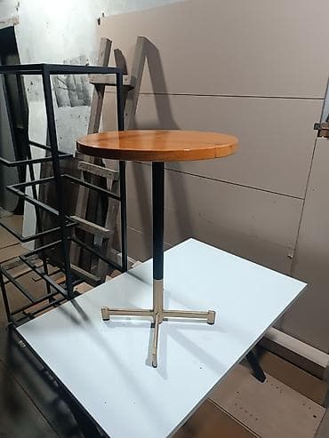 taxta stollar: Bar masası, Yeni, Açılmayan, Taxta, Yumru masa — 4