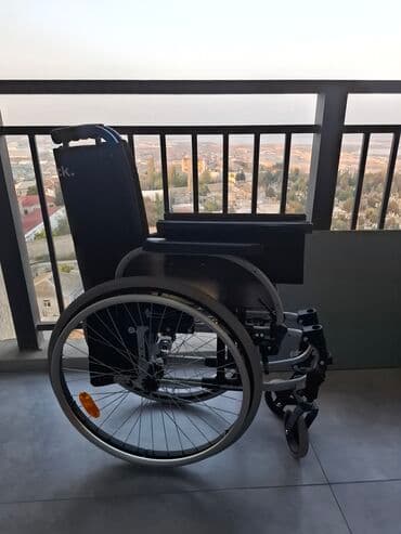 Yerimək üçün arabalar, çəliklər, əsalar, rollatorlar: Ottobock manual əlil arabası (cəmi 7 dəfə istifadə edilib) Təzədir - — 1