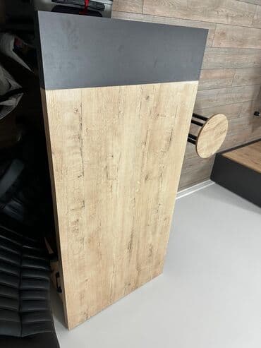 Ofis dəst mebeli: Ofis mebel dəsti – Mudur masasi, toplanti masasi, uzun tumbalı şkaf və — 9