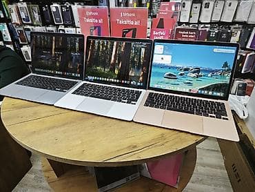 ucuz macbook air: Apple Macbook Air A2337 Cup Apple M1 RAM 8GB SSD 256GB Ekran 13.3 — 3