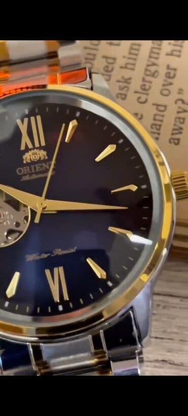 Lincoln: Новый, Наручные часы, Orient, цвет - Синий — 1