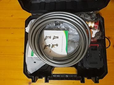 Bağ evi və bağ üçün hərşey: Avtomobil üçün moyka aparatı. Güc: 260 W Su borusunun uzunluğu: 5 m — 6