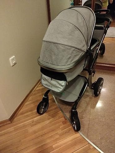 Uşaq arabası – Kidilo Future Collection, boz rəng Xüsusiyyətlər: -