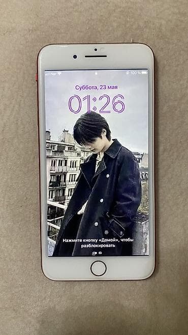 IPhone 8 Plus, 64 ГБ, Красный, Отпечаток пальца — 3