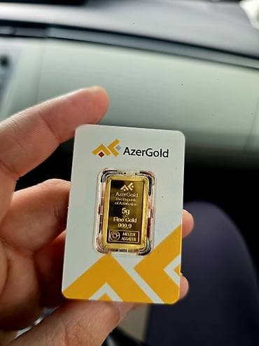 turk qızılın probu: AzerGold 5 qram qızıl külçə - Brend: AzerGold - Ölkə: The Republic of — 1