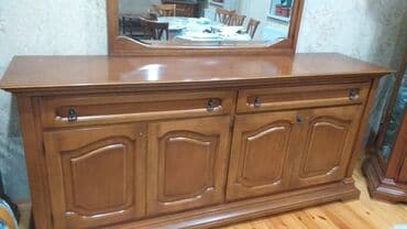 heyet ucun oturacaqlar: İşlənmiş, Masa və oturacaqlar, Dolab, Komod — 2