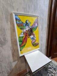 yeni il profil sekilleri: Rəsm əsəri – “Qarabağ mövzusu”, çərçivəli - Texnika: kağız üzərində — 3