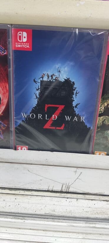 poye sviç: Nintendo switch üçün world war z oyun diski. Tam original — 1