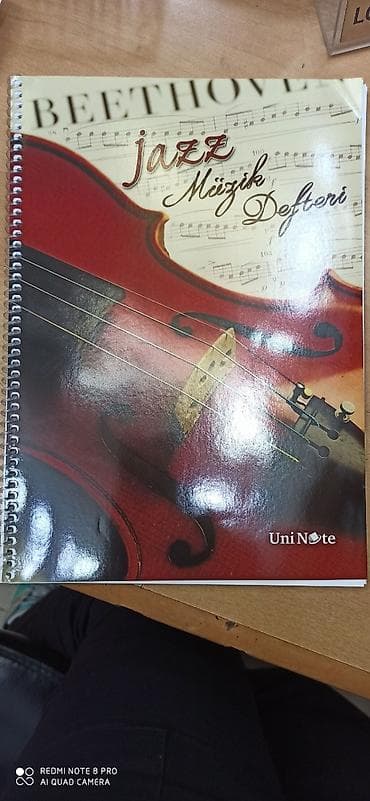 Not defteri, not dəftəri Rast musiqi alətləri mağazası. Əhmədli — 1