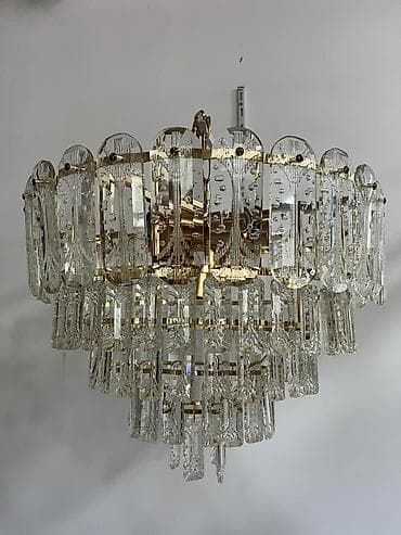 alcipan dekor: Çılçıraq, 10 və daha çox lampa, Xrustal — 1