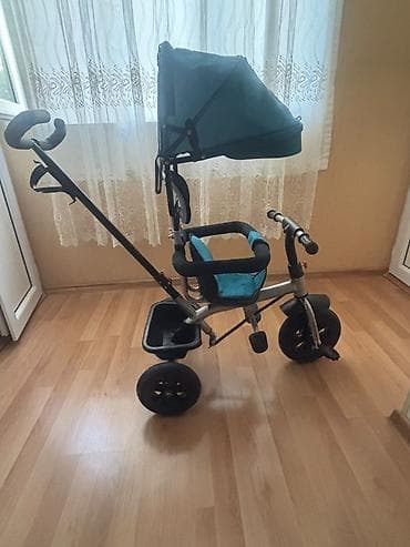 Uşaq üçtəkərli velosipedi/araba tipli model - Uzaqdan idarə üçün — 1