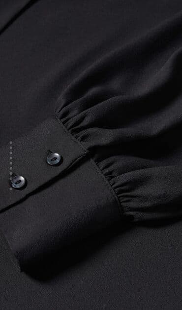 женская шифоновая блуза: Qara bluz mango.Yeni/etiketi üzərindədir. 38 ölçü — 3