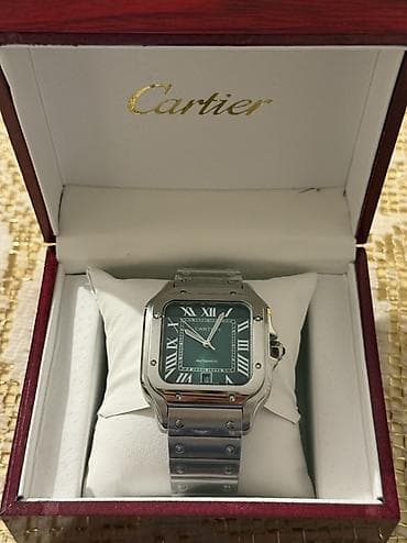 Yeni, Qol saatı, Cartier, rəng - Yaşıl