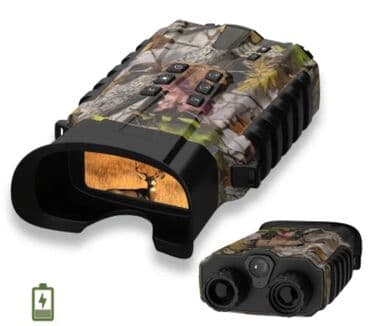 sanal gözlük: Rəqəmsal gecəgörmə binoklu – kamuflyaj dizayn Xüsusiyyətlər: - 3W / — 1