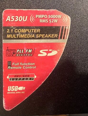 2 ci əl komputer: İşlənmiş F&D Kolonka, Növ - Kompüter üçün, rəng - Qara — 3