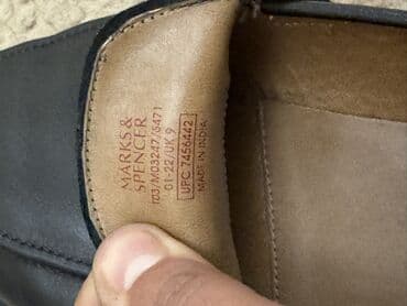 ayaqqab: Ölçü: 43, rəng - Qara, Yeni — 7