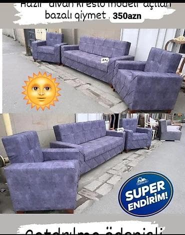 Yeni, Divan, 2 kreslo