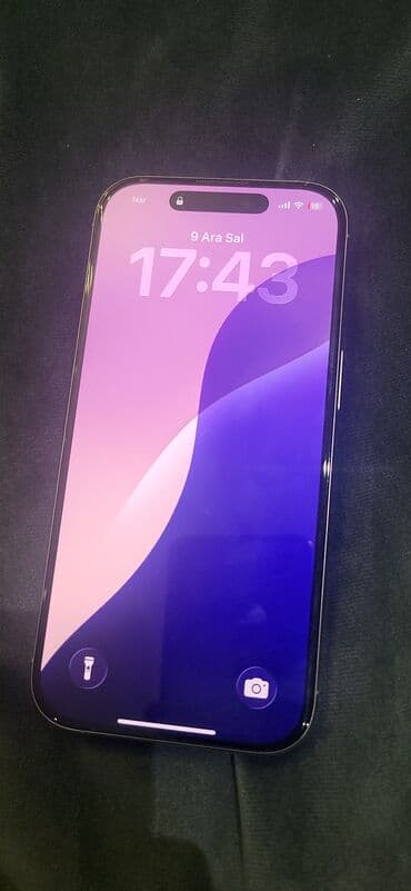 ayfon 15 sade qiymeti: IPhone 16 Pro, Gümüşü, Face ID — 2