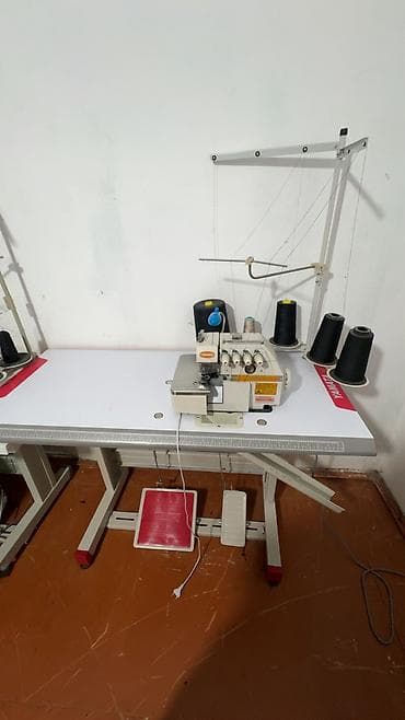 ət maşnı: Tikiş maşını Yamata, İşlənmiş,Overlok, 5 saplı, Ünvandan götürmə — 1