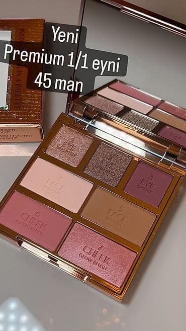 xonca desti: Yeni “Instant Look in a Palette” üslubunda 6 bölməli universal makiyaj — 1