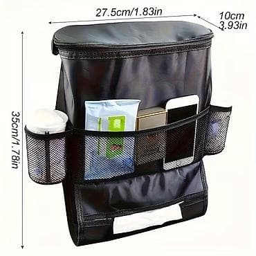 bil: Avtomobil üçün oturacaq arxası organizer hd-049183 Avtomobildə su — 1
