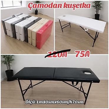 Кушетки: Kuşetkalar masaj stolu💥 Qiymətlər şəkilin üzərində qeyd olunub✨ Rəng — 1