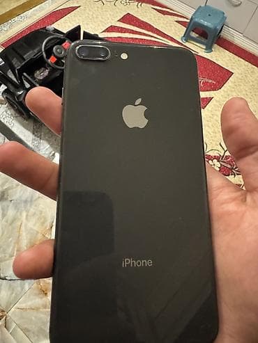 IPhone 8 Plus, 64 GB, Qara, Barmaq izi