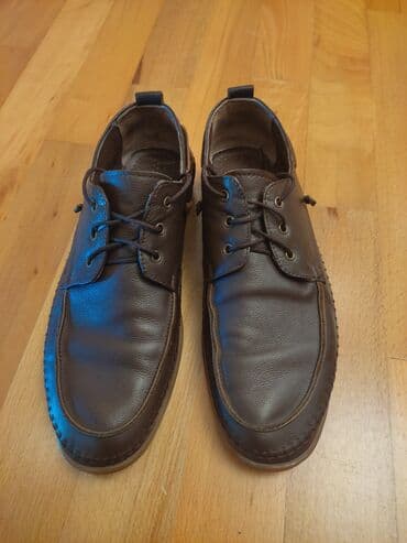 Ботинки: "İnci" kişi ayaqqabısı - Model: mokasin/loafer - Rəng: tünd qəhvəyi - — 3