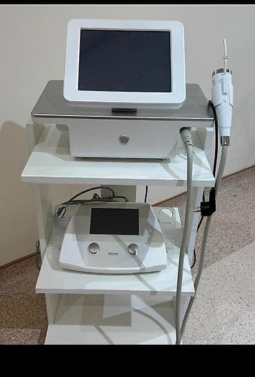 lazer termometr: Profesional estetik aparat dəsti Tərkib: - Yuxarı rəfdə sensor — 3
