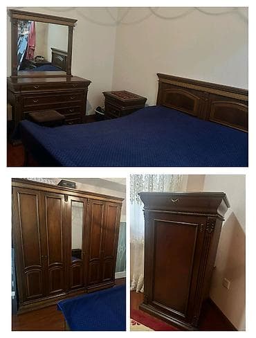 dolab skaf: İkinəfərlik çarpayı, Dolab, Termo, 2 tumba, Türkiyə, İşlənmiş — 1