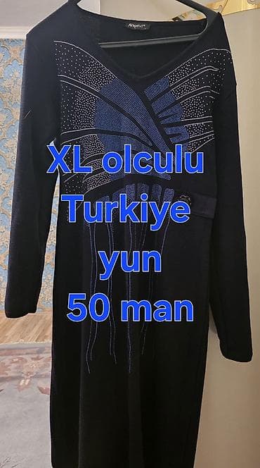 herbi sviter: Gündəlik don, Midi, XL — 4